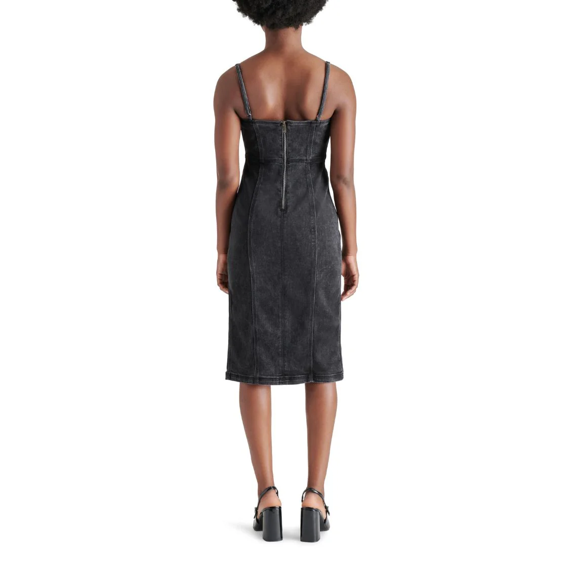 GISELLE DRESS WASHED BLACK - Image 4